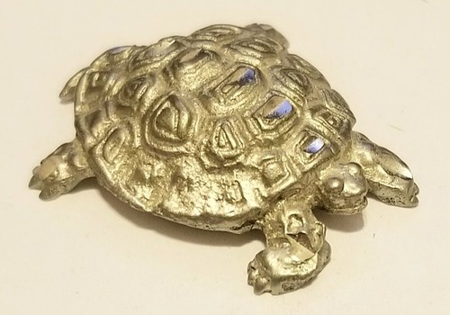 Pewter sea turtle tortoise - pewter,